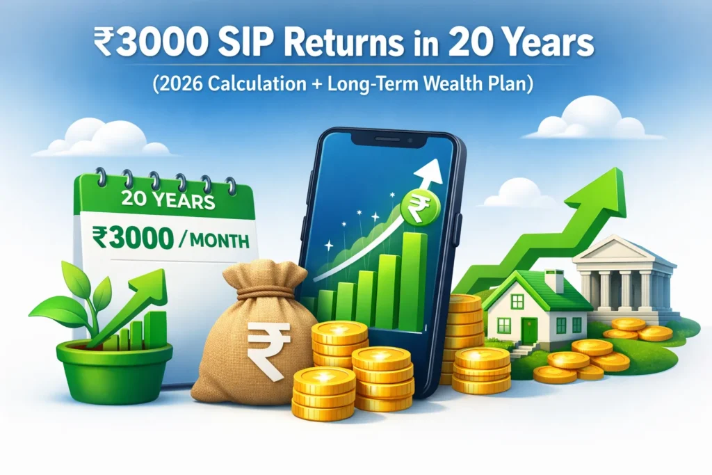₹3000 SIP Returns in 20 Years