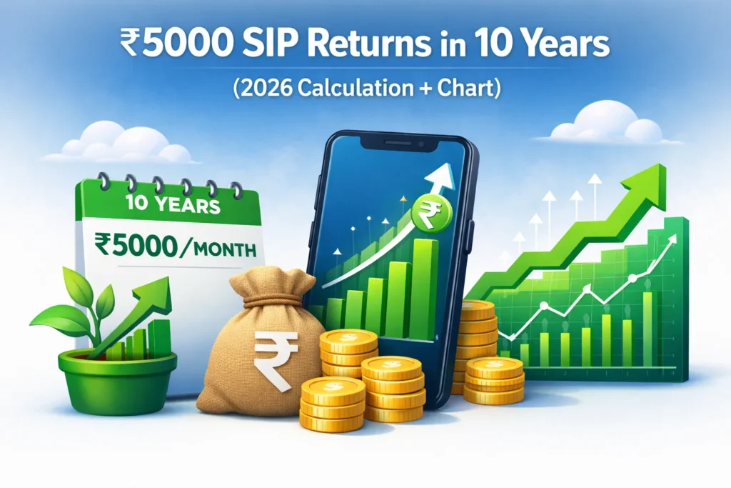₹5000 SIP Returns in 10 Years
