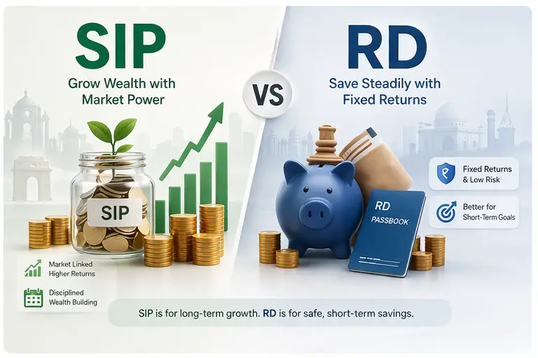 SIP vs RD comparison illustration